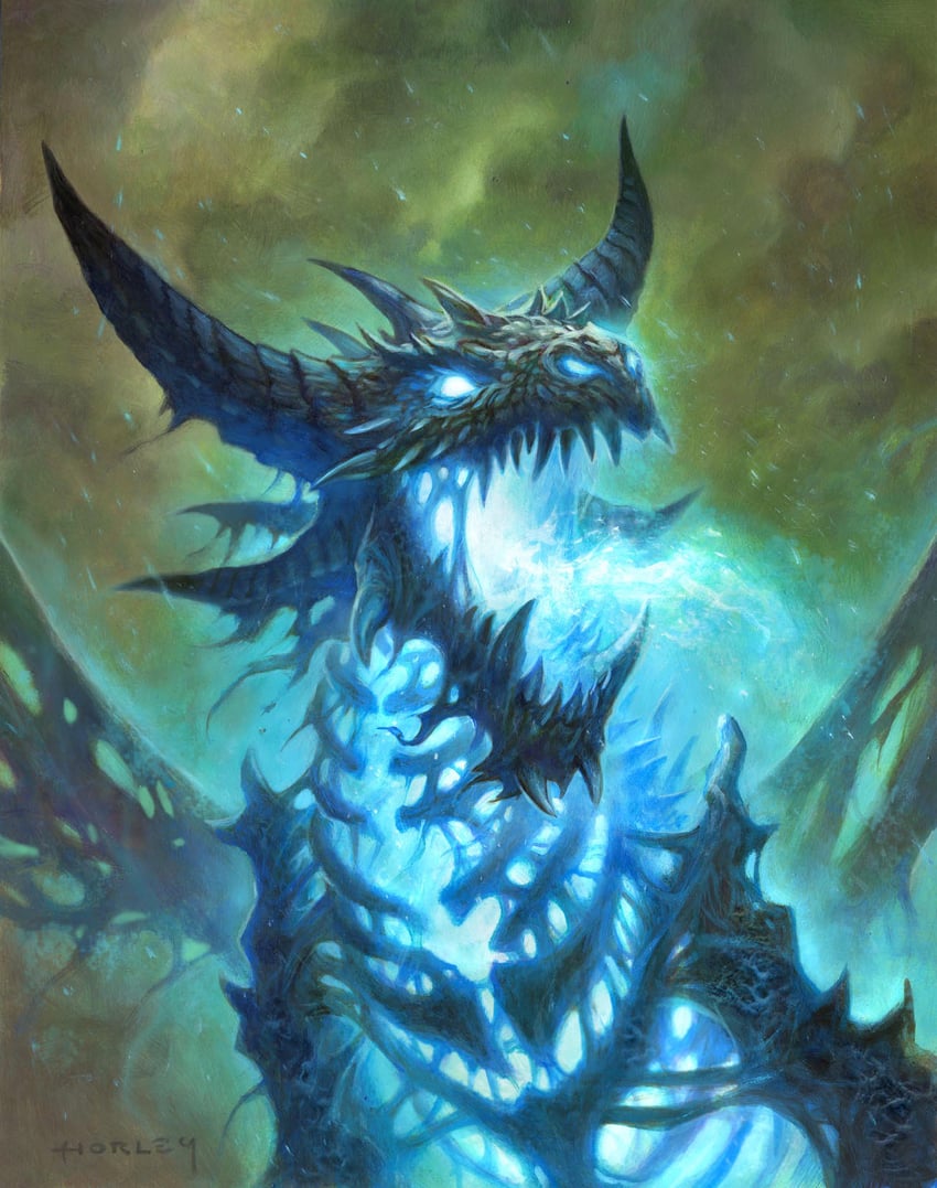 sindragosa (warcraft and 2 more) drawn by alexhorley