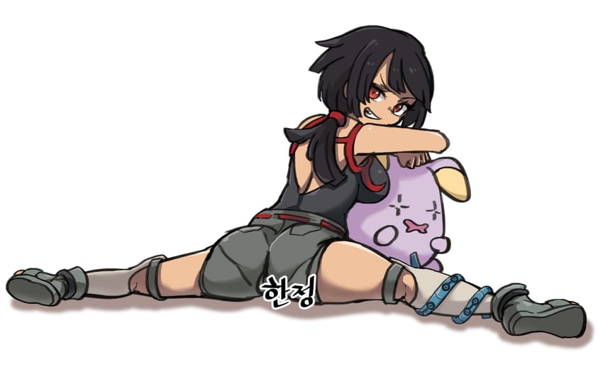 zinnia and whismur (pokemon and 1 more) drawn by gigobyte350