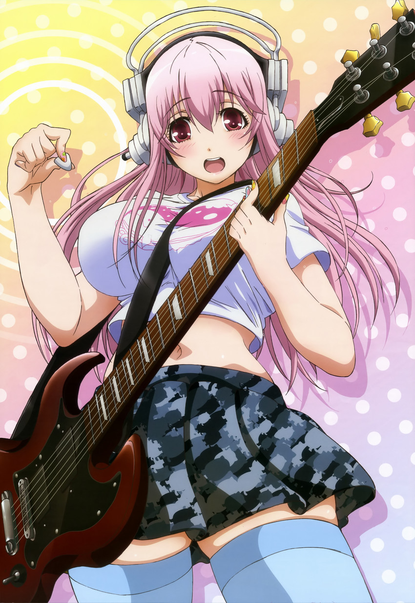 super sonico (nitroplus and 2 more) drawn by tamura_masafumi
