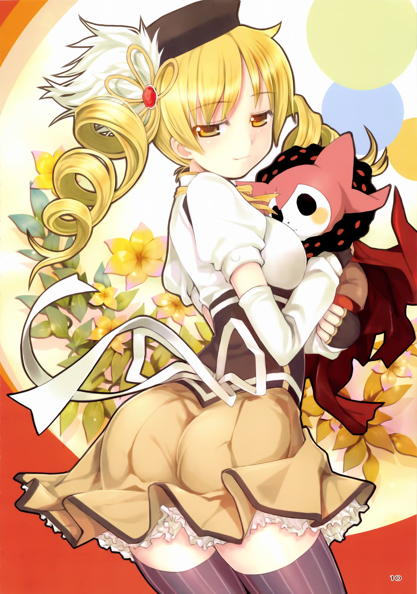 tomoe mami and charlotte (mahou shoujo madoka magica) drawn by mikazuki_akira!