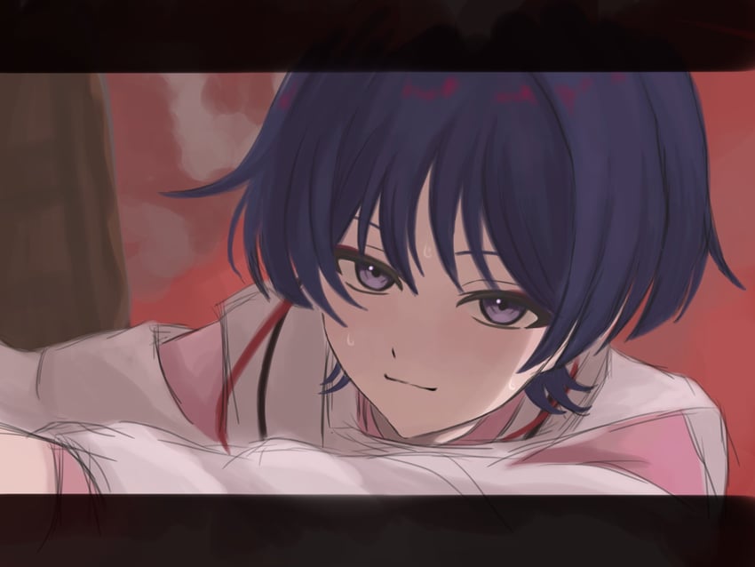 scaramouche (genshin impact and 1 more) drawn by hkst_13