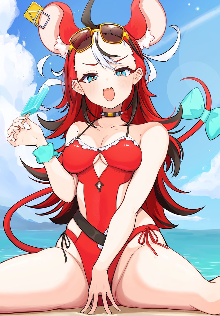 hakos baelz (hololive and 1 more) drawn by h4kuuua_0