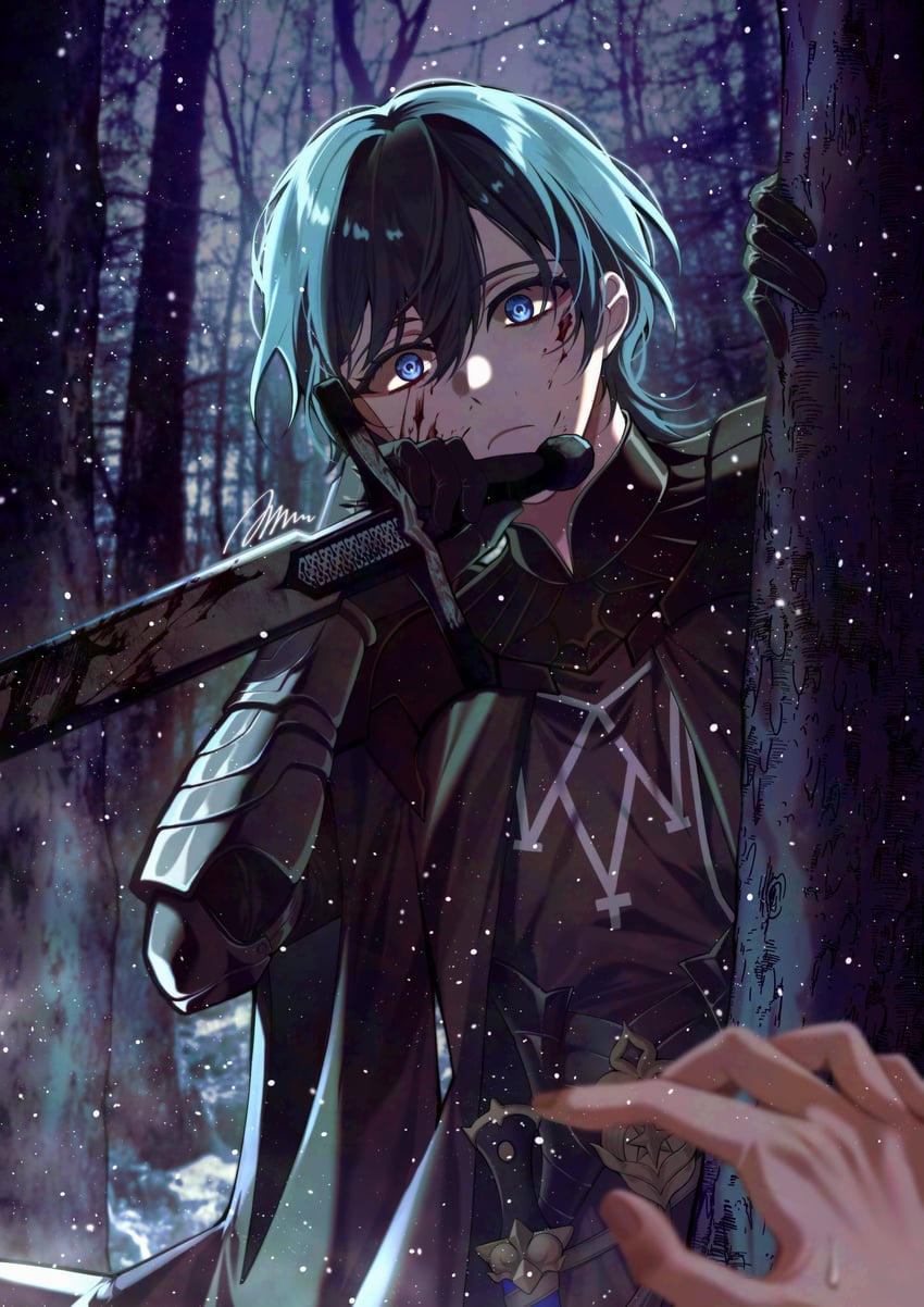 male byleth (fire emblem and 1 more) drawn by a_(asan_a_aa)