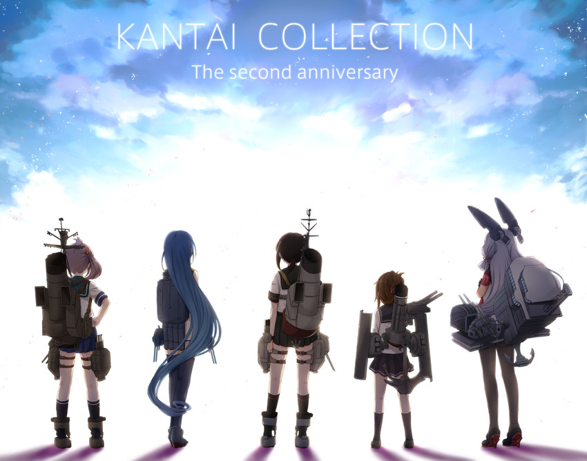 inazuma, fubuki, murakumo, sazanami, samidare, and 3 more (kantai collection) drawn by engiyoshi