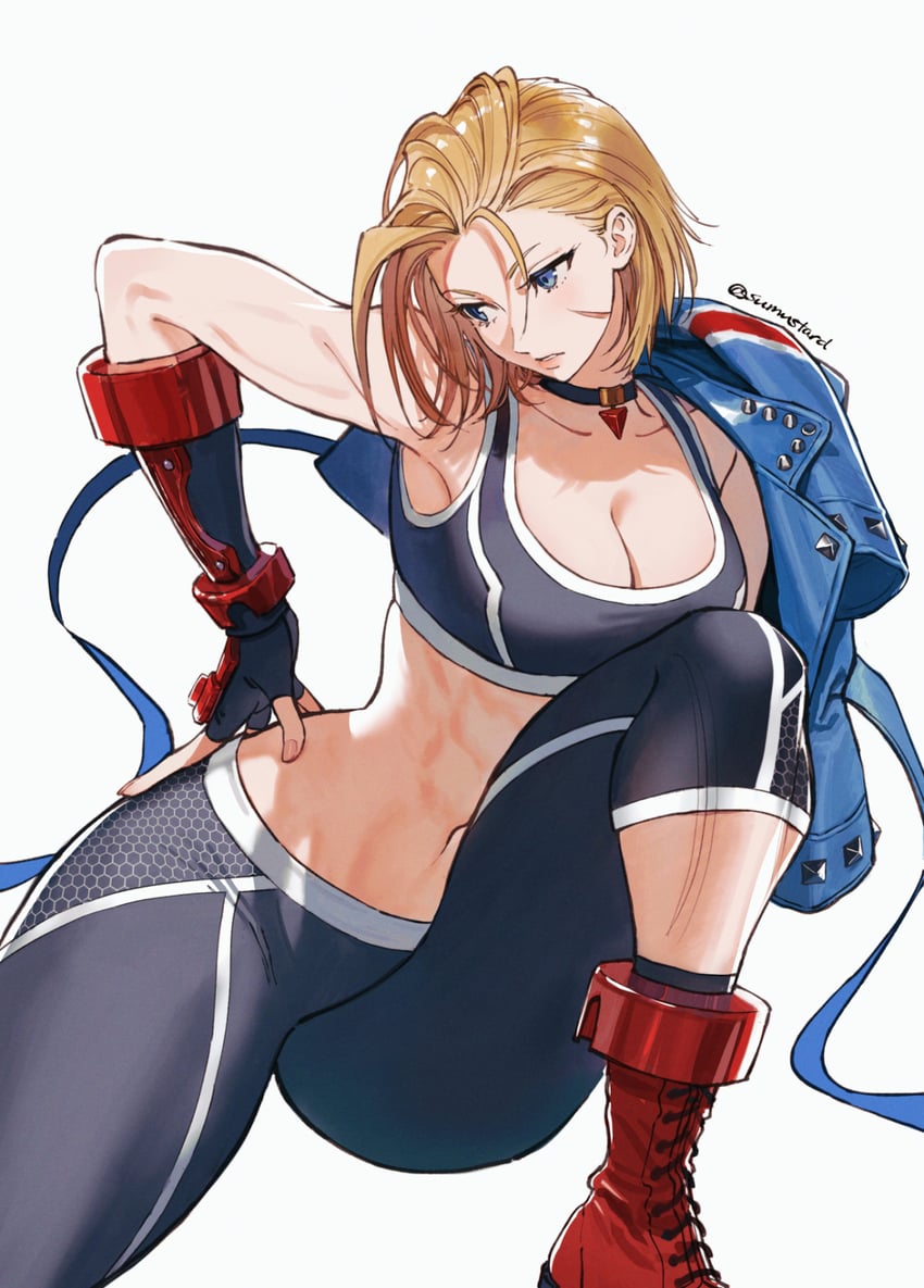 cammy white (street fighter and 1 more) drawn by sumustard