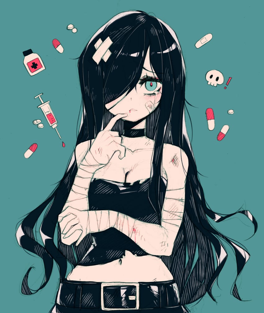 aria wintermint (the crawling city) drawn by parororo
