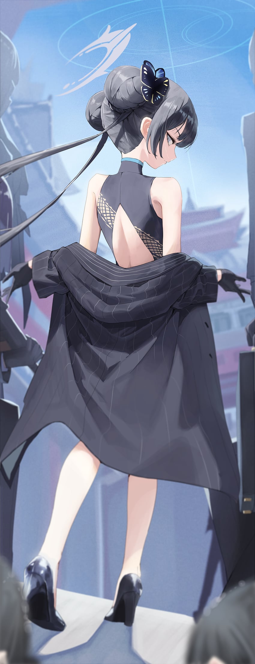 kisaki (blue archive) drawn by emollllno