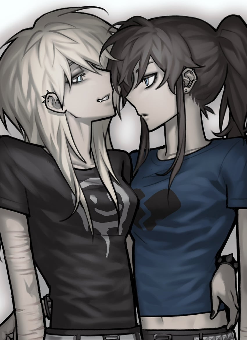 nicole and emily (class of 09) drawn by bugs_bug_me