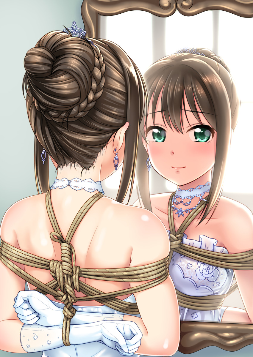 shibuya rin (idolmaster and 1 more) drawn by jakelian