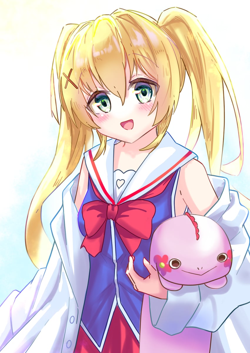 tsumugi wenders and nikaidou shinku (summer pockets and 1 more) drawn by user_crrh7845