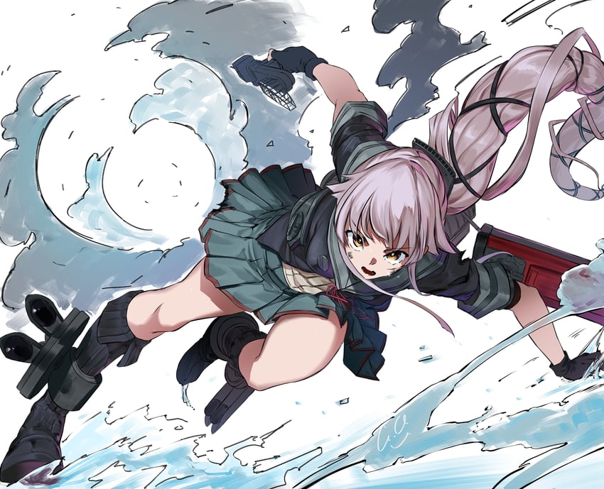 yura and yura kai ni (kantai collection) drawn by gegesan
