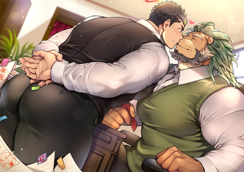 arsalan and zabaniyya (tokyo afterschool summoners) drawn by wafu_(youzora_samo18)