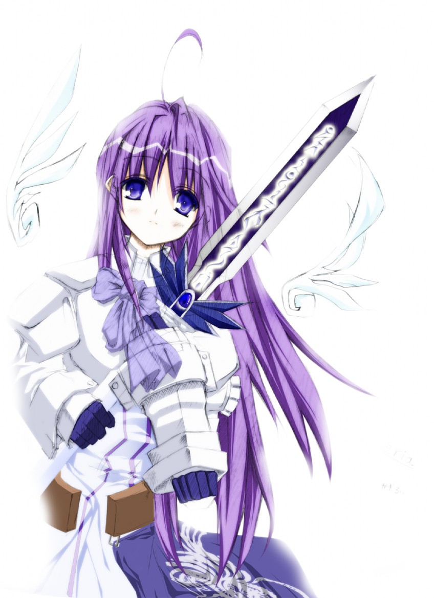 aselia bluespirit (eternity sword series and 1 more) drawn by xhalion