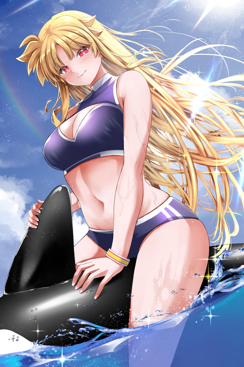 fate testarossa (lyrical nanoha and 1 more) drawn by sougetsu_izuki