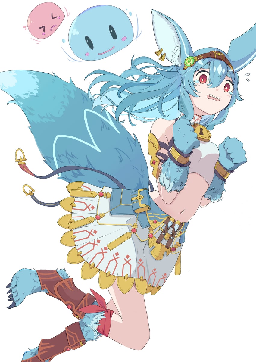 puni and lenja (atelier and 1 more) drawn by kazami_doriru