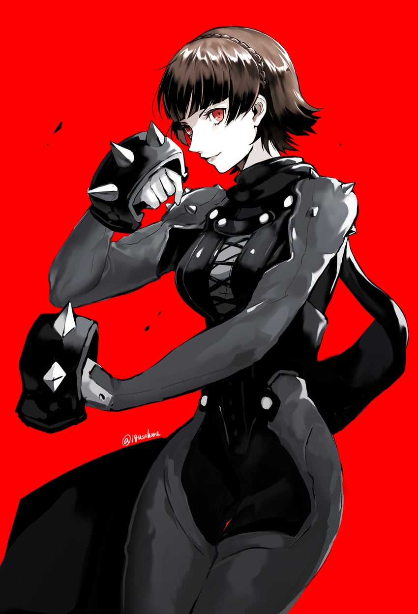niijima makoto and queen (persona and 1 more) drawn by igusaharu