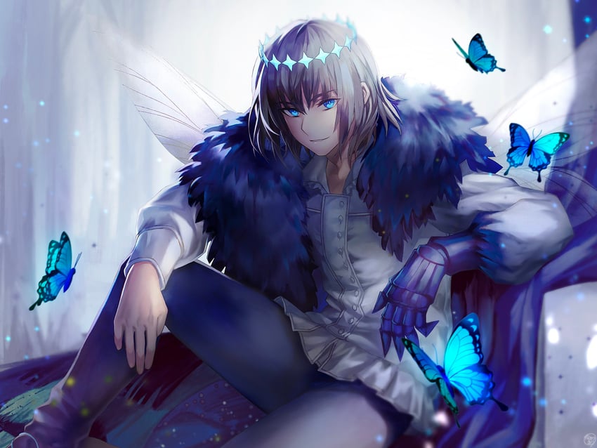 oberon (fate and 1 more) drawn by kankitsurui_(house_of_citrus)