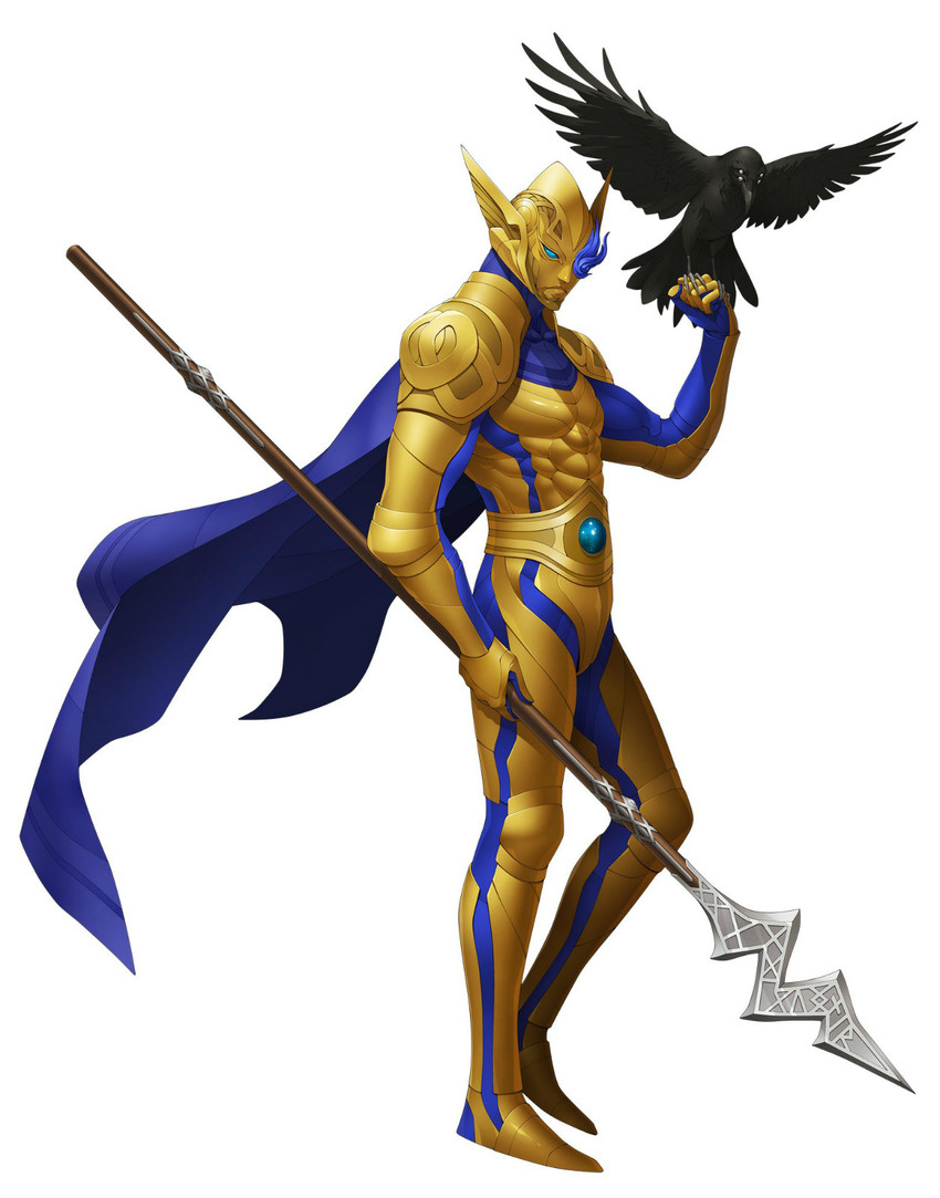 odin (shin megami tensei and 2 more) drawn by doi_masayuki