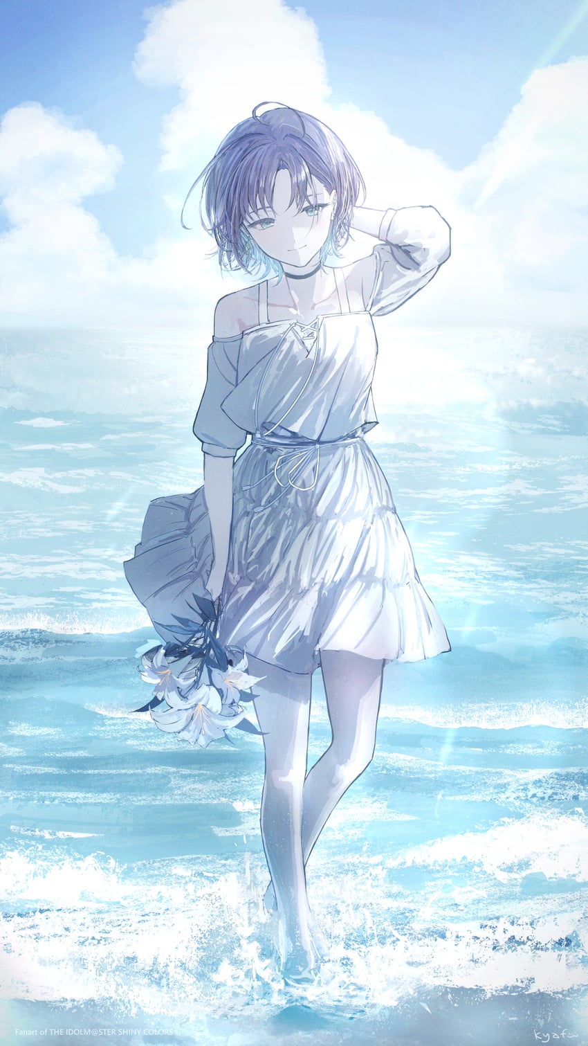 asakura toru (idolmaster and 1 more) drawn by kyafu