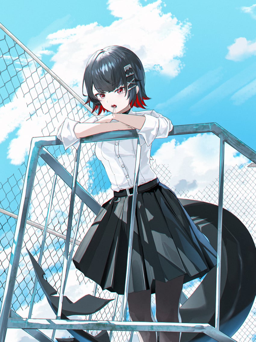 ellen joe (zenless zone zero) drawn by lilin_(pixiv_25958194)