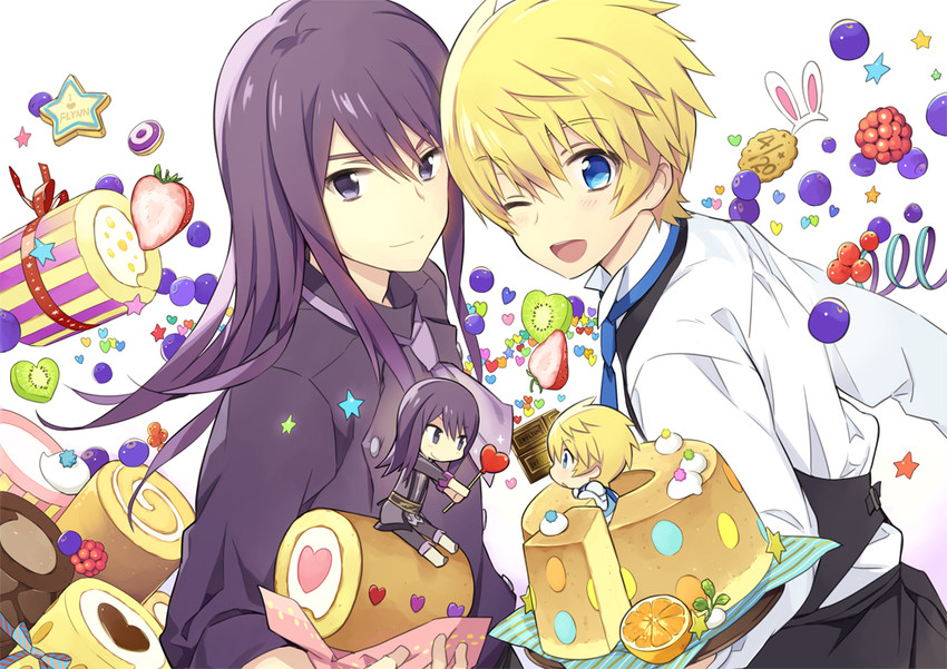 yuri lowell and flynn scifo (tales of and 1 more) drawn by motoko_(ambiy)