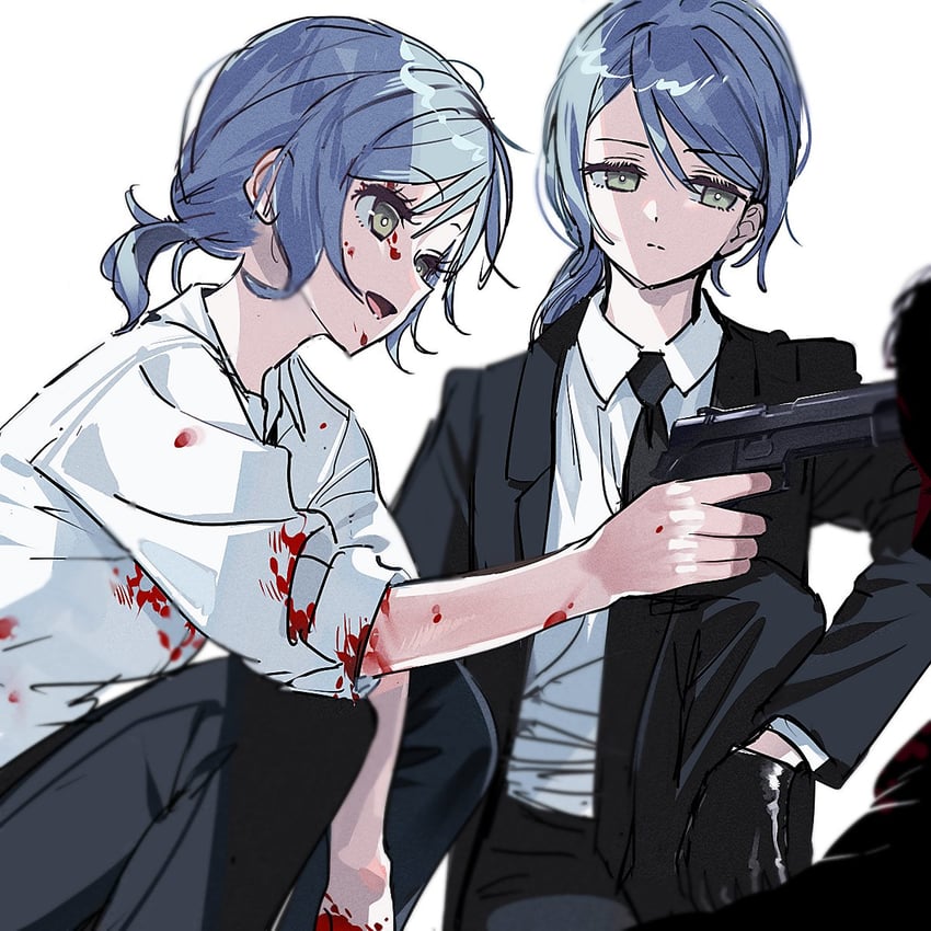 hikawa sayo and hikawa hina (bang dream!) drawn by zihacheol