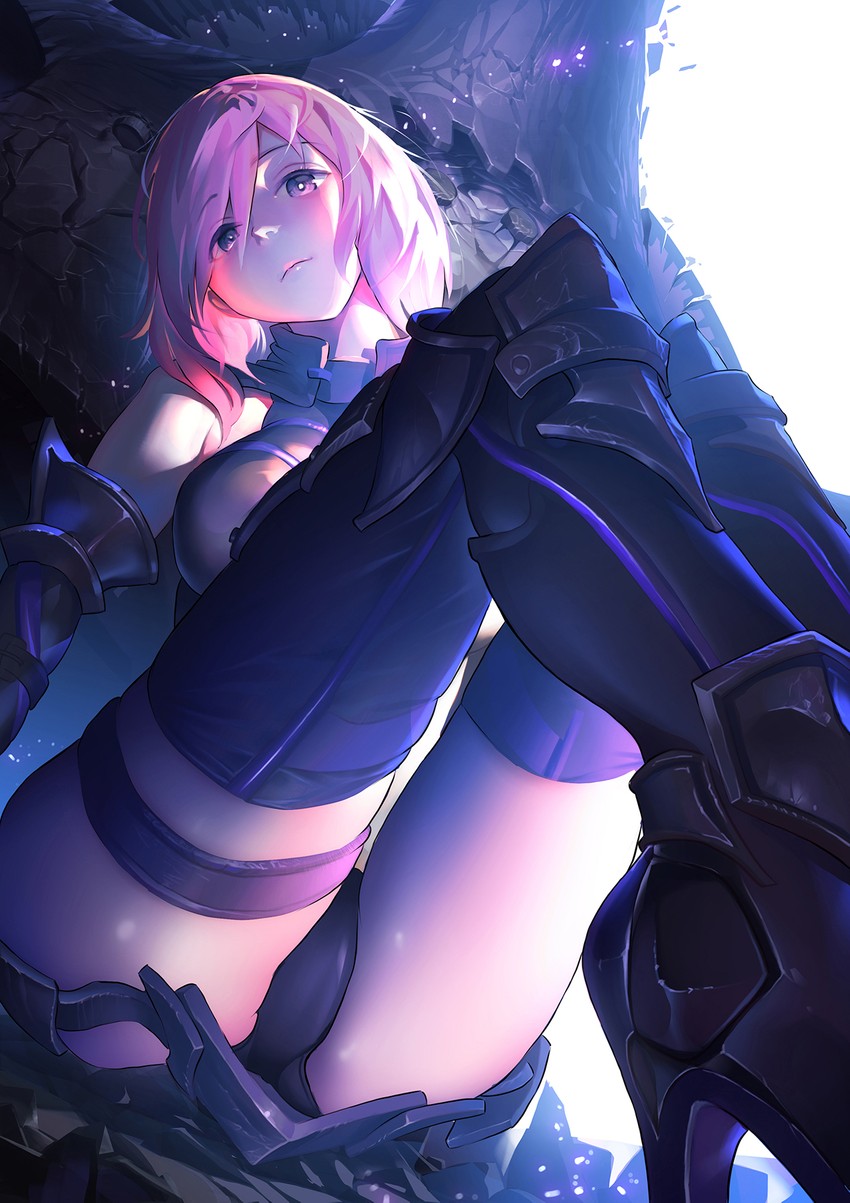 mash kyrielight (fate and 1 more) drawn by bo_xun_lin