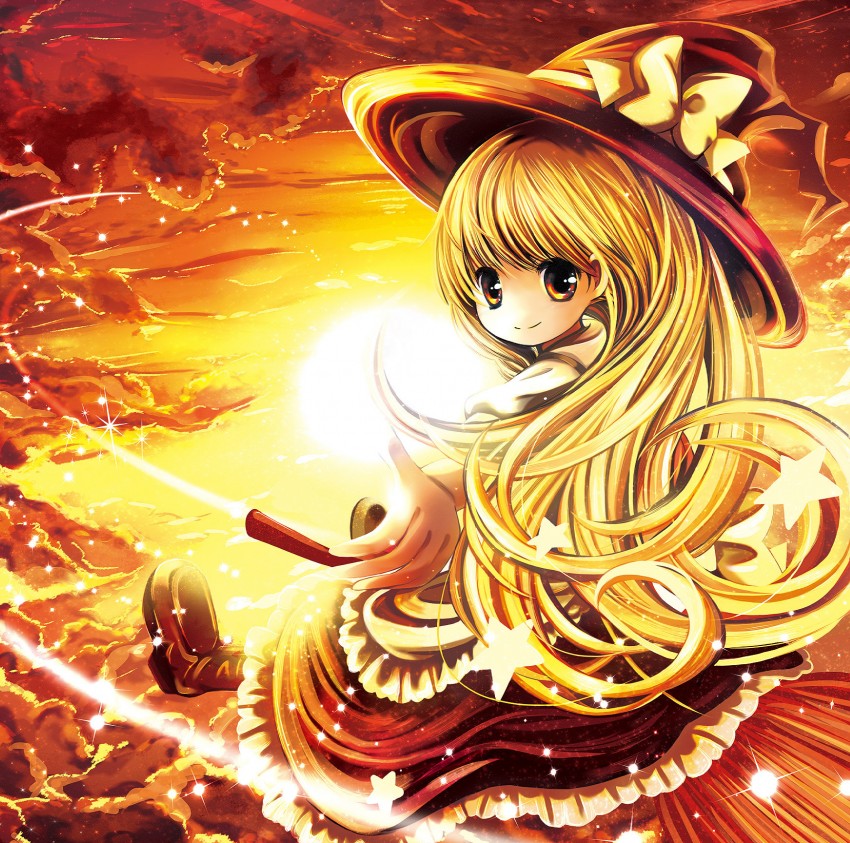 kirisame marisa (touhou) drawn by catbell