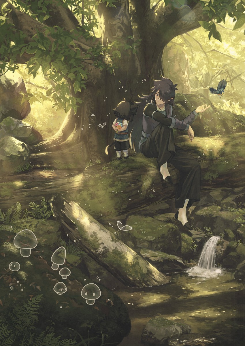 luo xiaohei and fengxi (luo xiaohei zhanji) drawn by 234_(1234!)