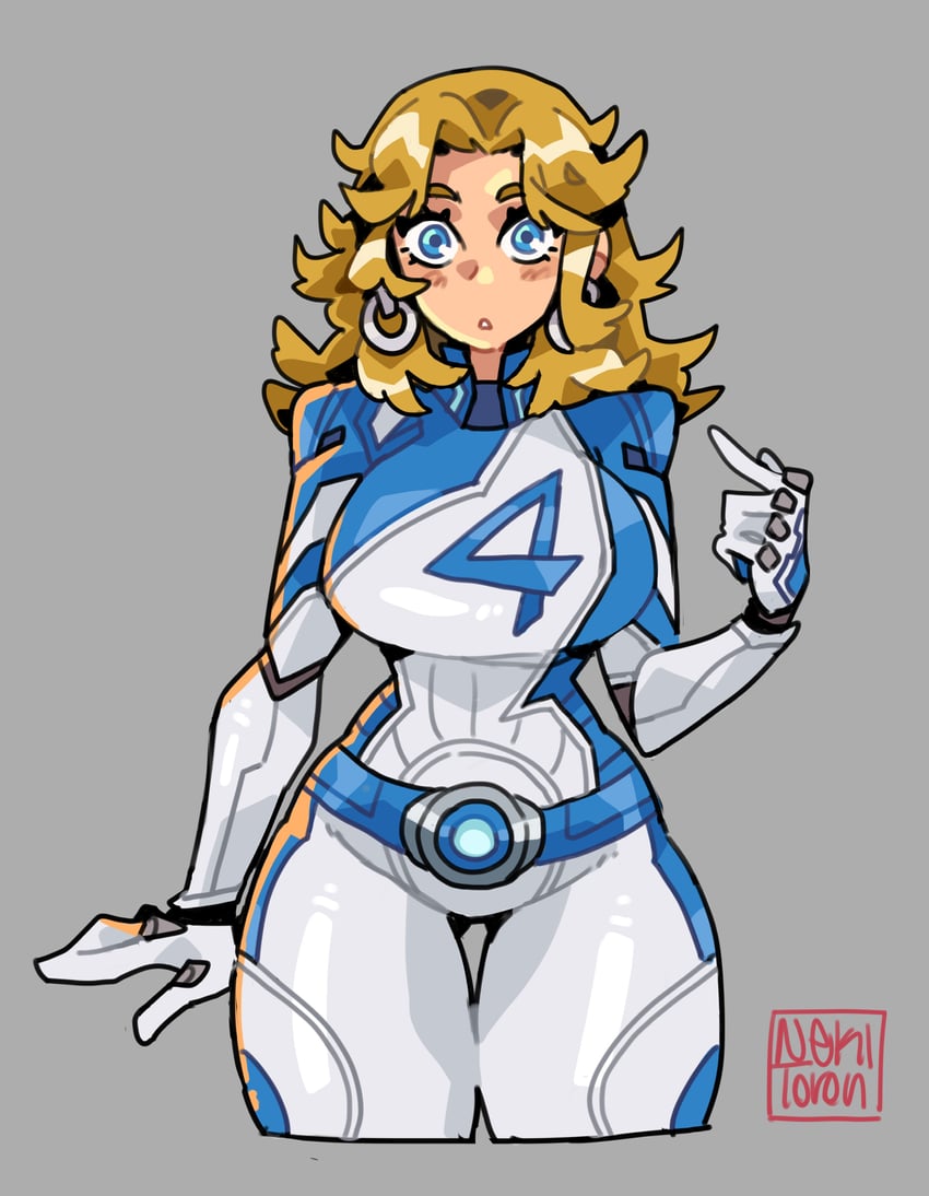 sue storm (marvel and 2 more) drawn by nekitoron