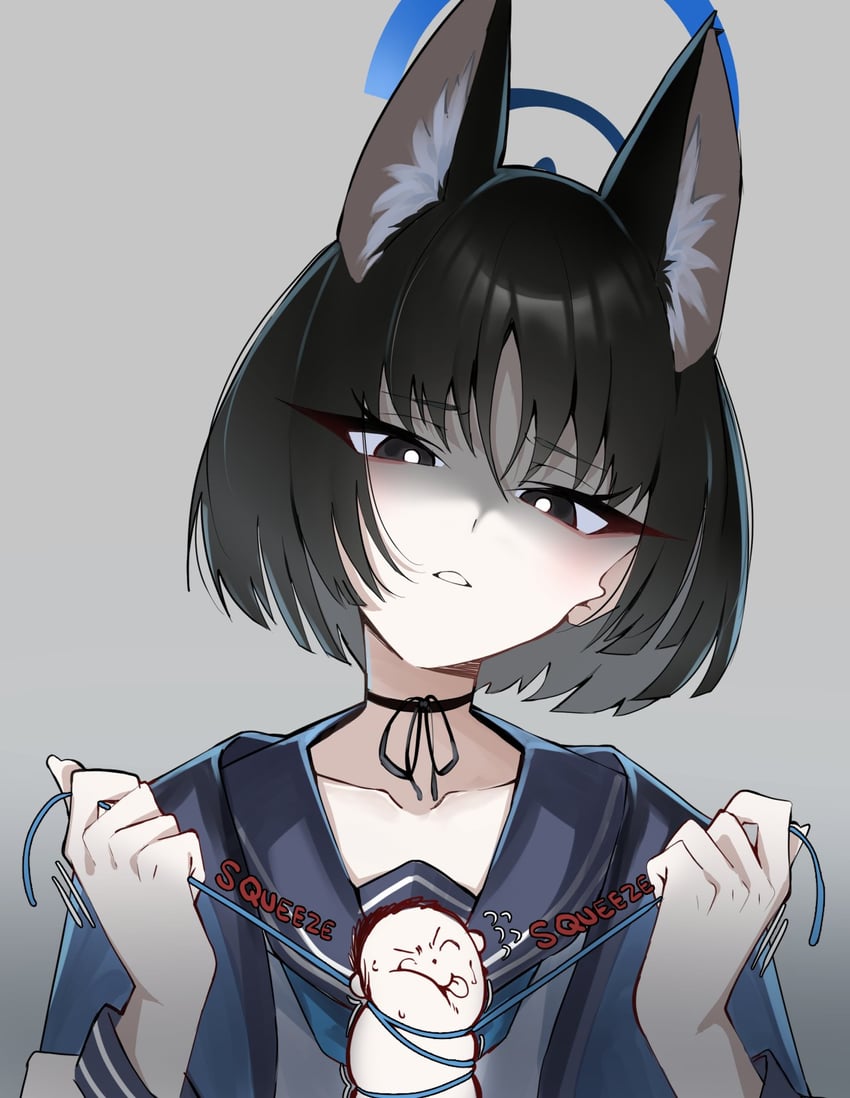 sensei, doodle sensei, and kikyou (blue archive) drawn by gen_(unzzenasd)