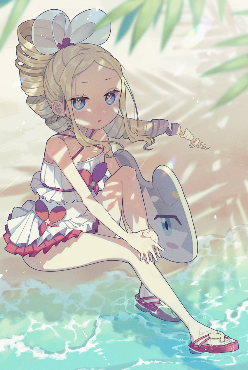 beatrice and puck (re:zero kara hajimeru isekai seikatsu and 1 more) drawn by parupin