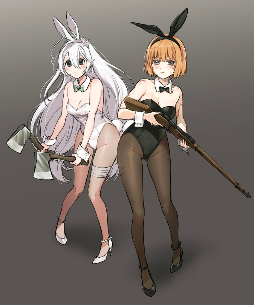 miura asahi and aoba chika (mahou shoujo madoka magica and 1 more) drawn by yukishiro_(hitsuji)