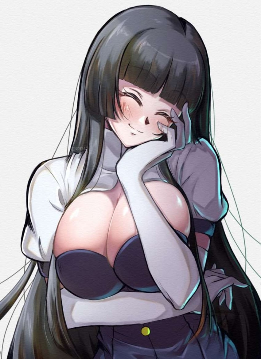 kaguya jingu (under night in-birth and 1 more) drawn by ponii