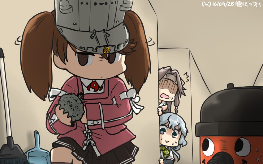 ryuujou, jintsuu, jintsuu kai ni, yamagumo, and ryuujou kai ni (kantai collection) drawn by hamu_koutarou