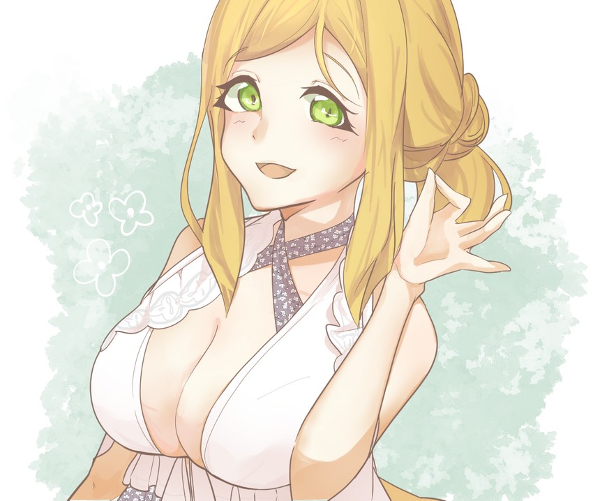 ohara mari (love live! and 1 more) drawn by komiyam_a