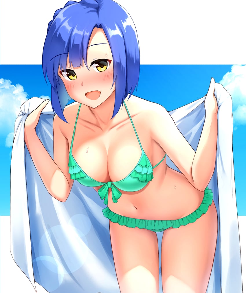 nanao yuriko (idolmaster and 2 more) drawn by karua_(karua23)