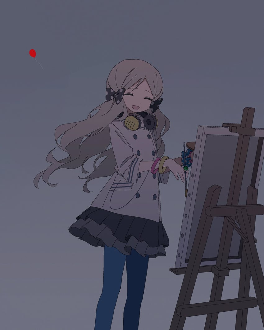 handa roco (idolmaster and 2 more) drawn by 01sh110sush1