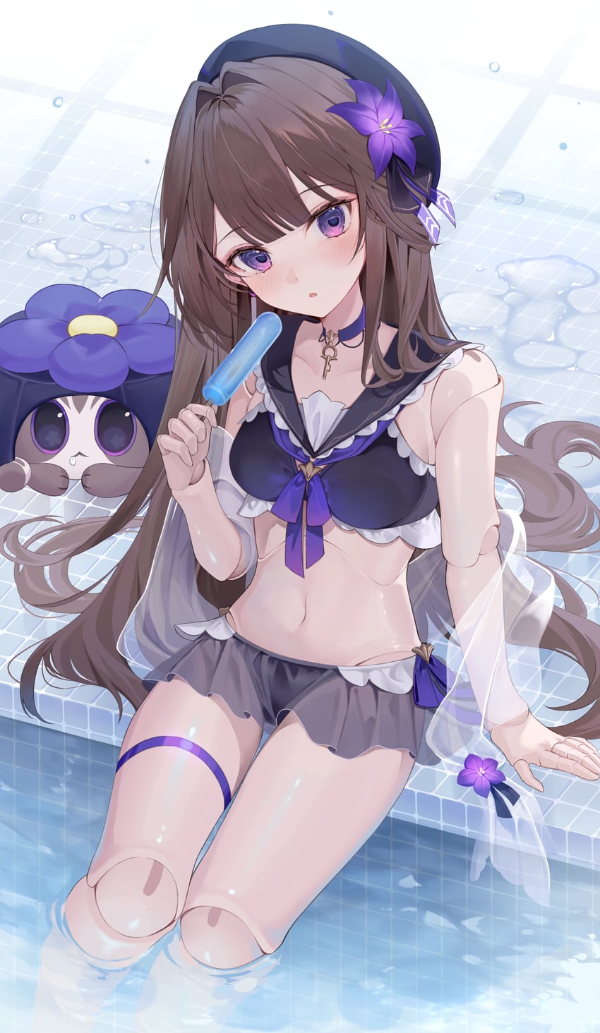 herta (honkai and 1 more) drawn by ion_(on01e)