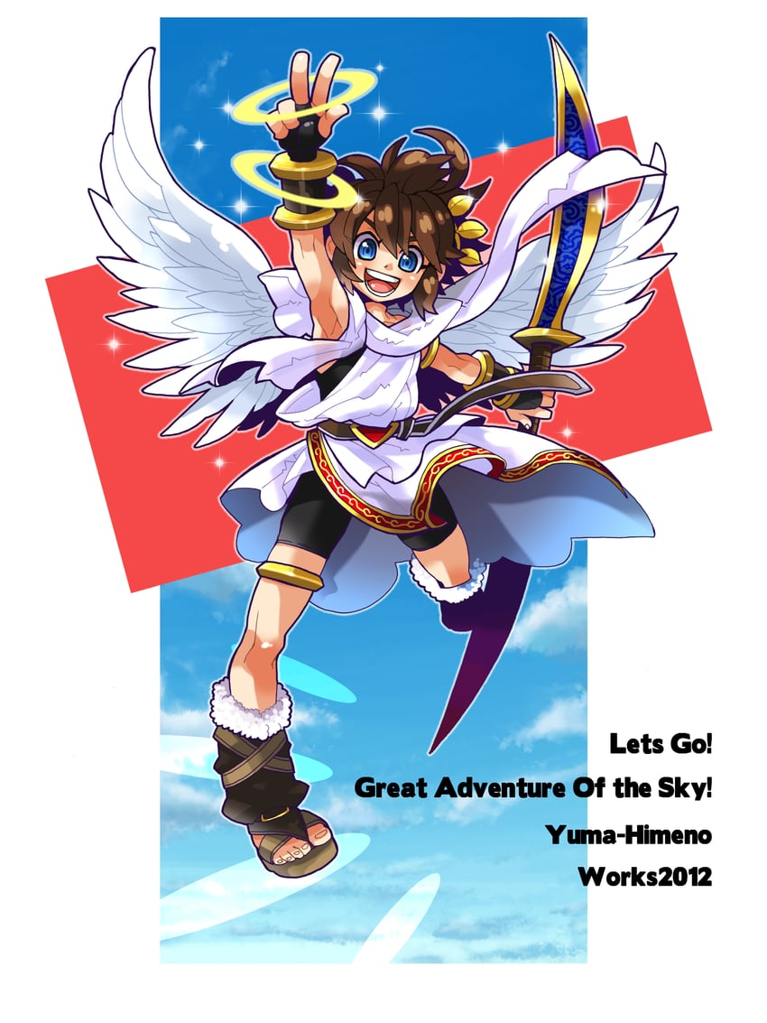 pit (kid icarus and 1 more) drawn by himeno_yuuma