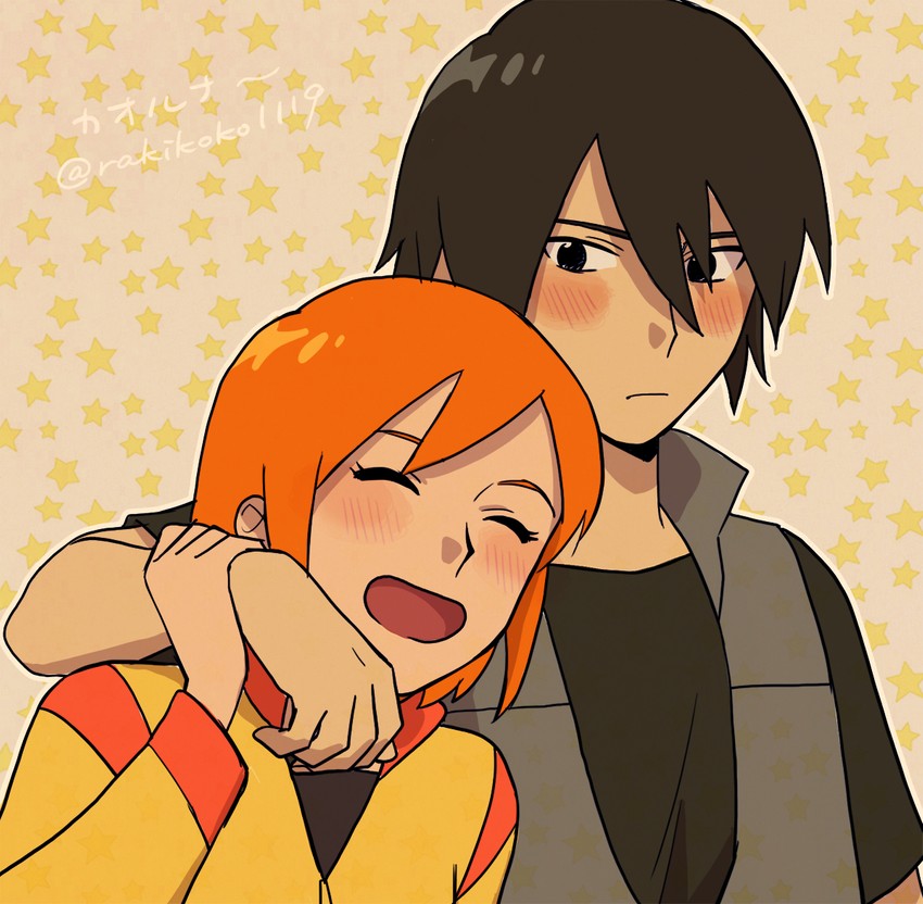 luna and kaoru (mujin wakusei survive) drawn by rakikoko