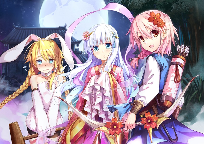 xuan ying, kuuki shoujo, and xiao ma (sergestid shrimp in tungkang and 2 more) drawn by hika_(cross-angel)
