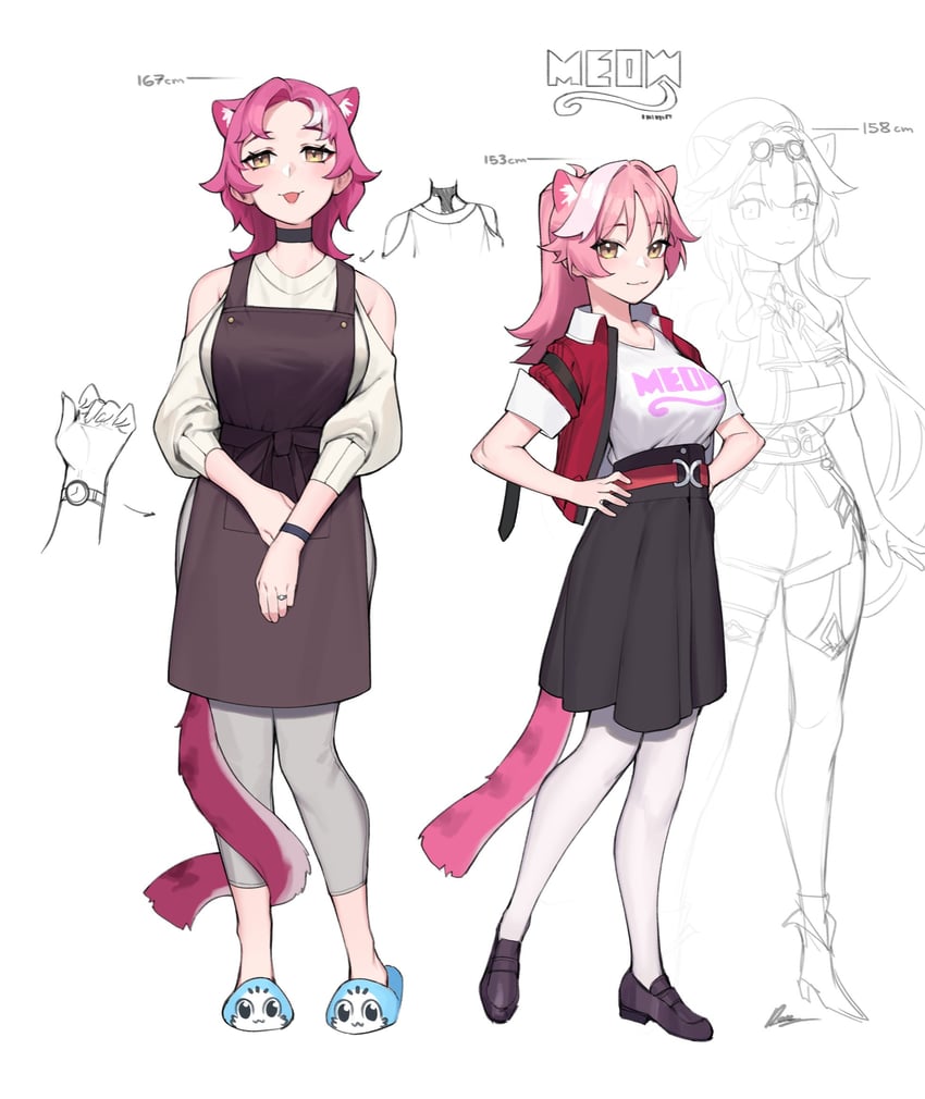 raora panthera, chattino, sorellina panthera, and mamma panthera (hololive and 1 more) drawn by dasdokter