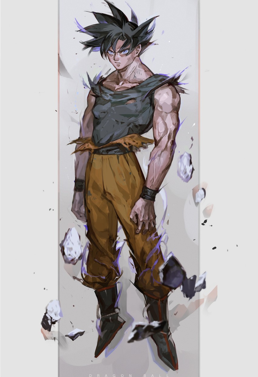 son goku (dragon ball and 1 more) drawn by nishihara_isao