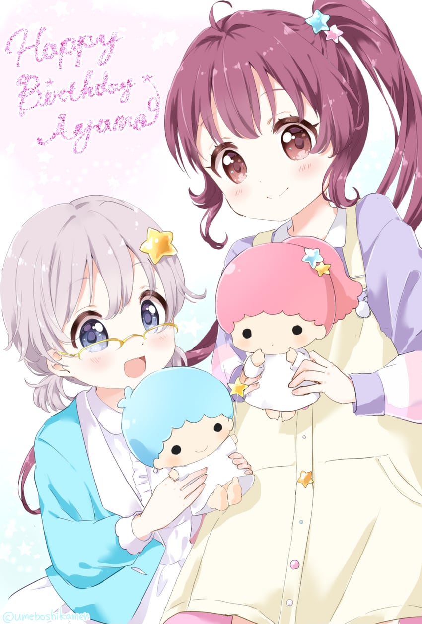 sugiura ayano, ikeda chitose, lala, and kiki (yuruyuri and 2 more) drawn by mearian