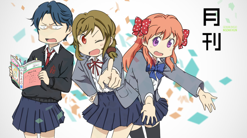 sakura chiyo, kashima yuu, seo yuzuki, and mamiko (nichijou and 1 more) drawn by tianran_jiyou