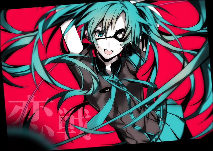 hatsune miku (vocaloid and 1 more) drawn by arisaka_ako