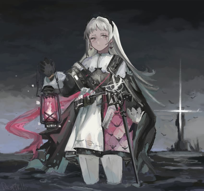 irene (arknights) drawn by persifalli