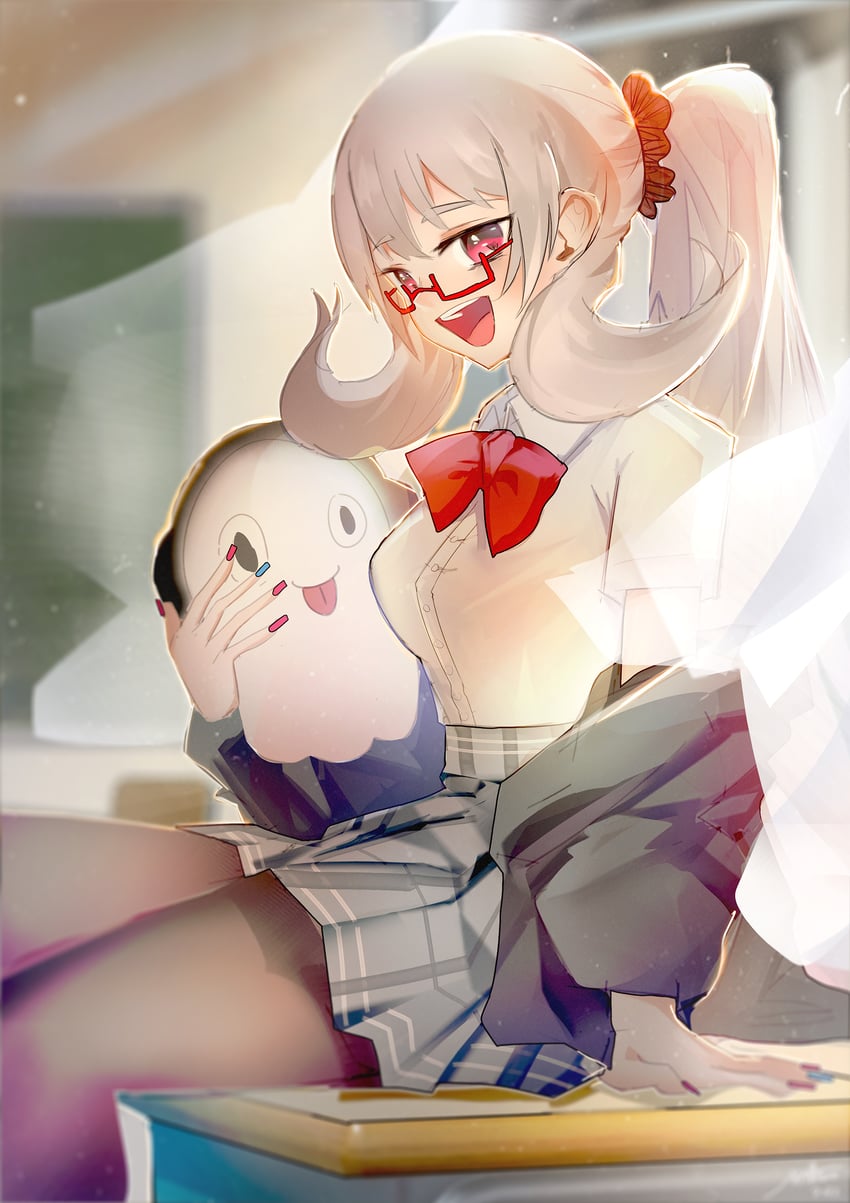 reimu endou and poppi (nijisanji and 1 more) drawn by nattsume_(natttsume)