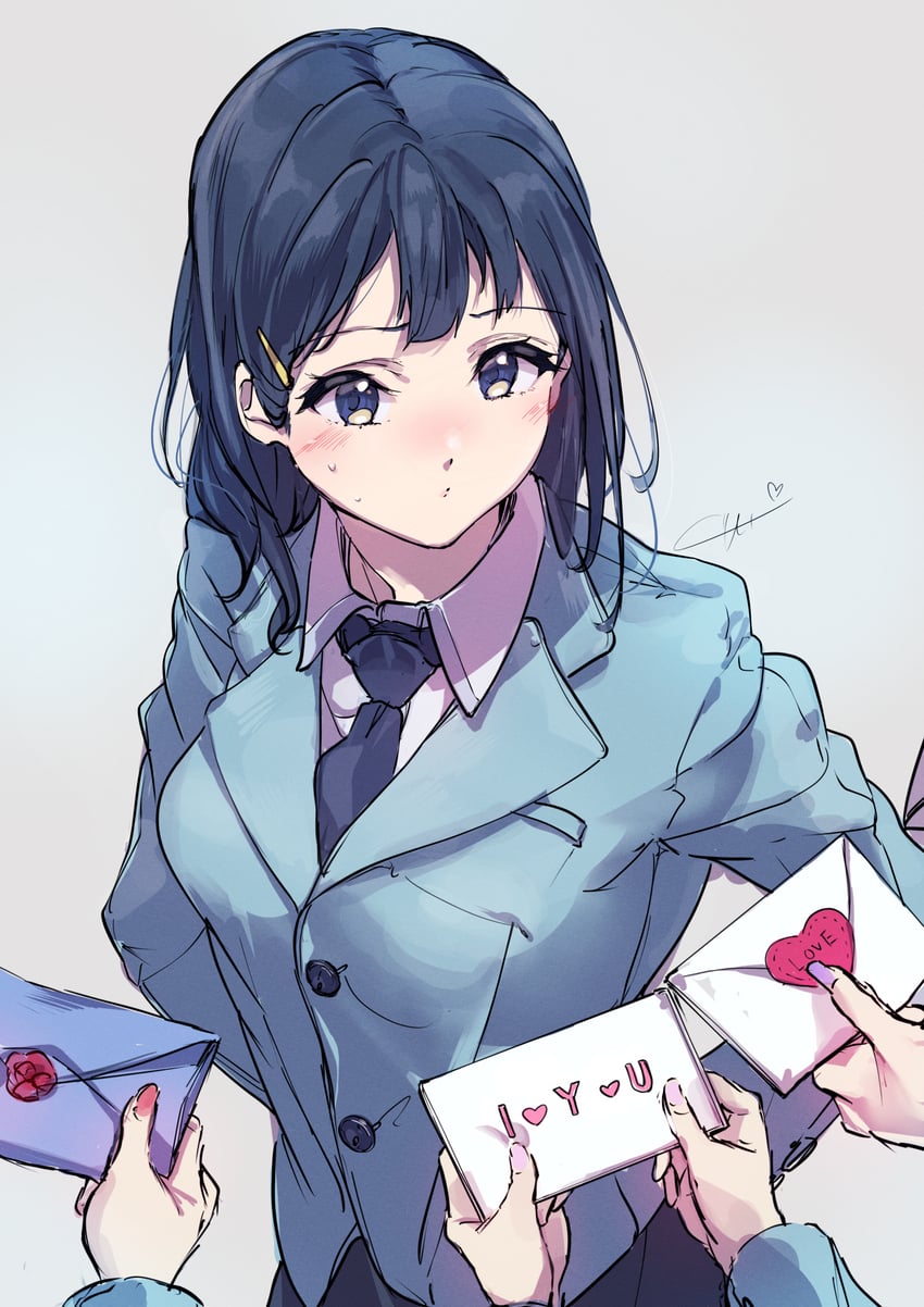 sasaki azusa (hibike! euphonium and 1 more) drawn by kuzia_(atarayo)